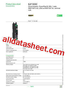 BJF16090型号图片