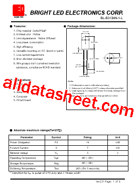 BL-B3134N-1-L型号图片