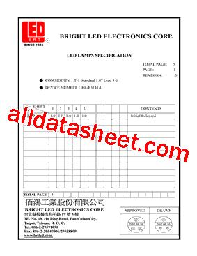 BL-B3141-L型号图片