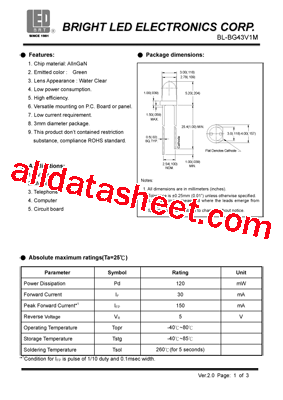 BL-BG43V1M型号图片