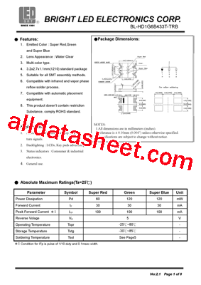 BL-HD1G6B433T-TRB型号图片