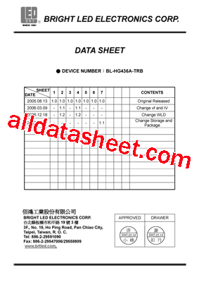 BL-HG436A-TRB型号图片