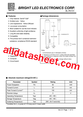 BL-R3131型号图片