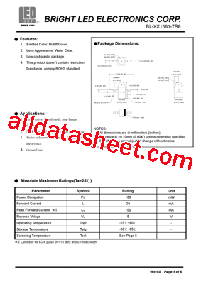 BL-XX1361-TR8型号图片