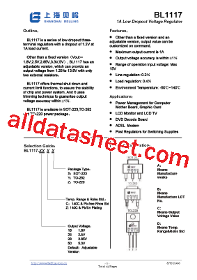 BL1117-CX型号图片