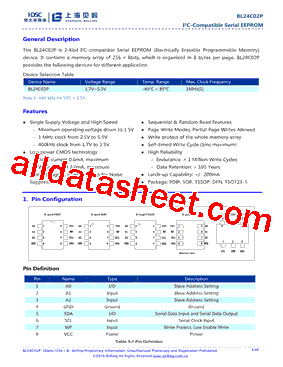 BL24C02P型号图片