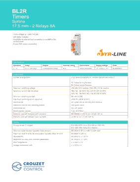 BL2R型号图片