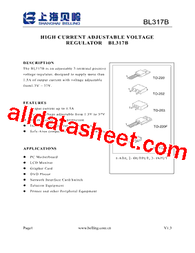 BL317BY-T型号图片