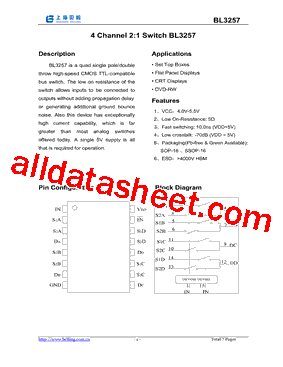 BL3257SO型号图片