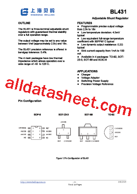 BL431-ACSM型号图片