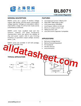 BL8071CLATR121型号图片