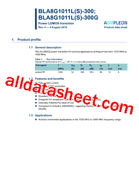 BLA8G1011L-300G型号图片
