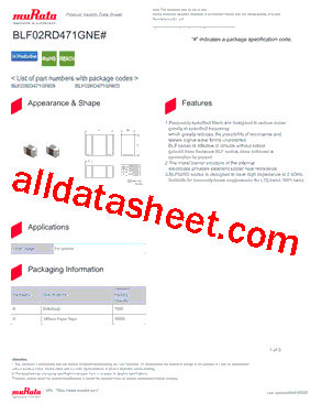 BLF02RD471GNE型号图片