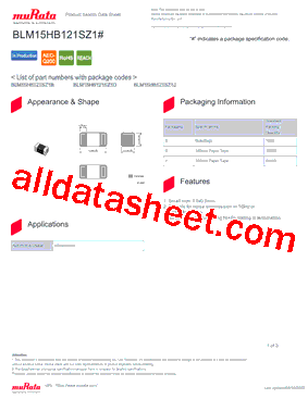 BLM15HB121SZ1_V01型号图片