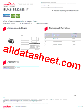 BLM21BB221SN1_V01型号图片