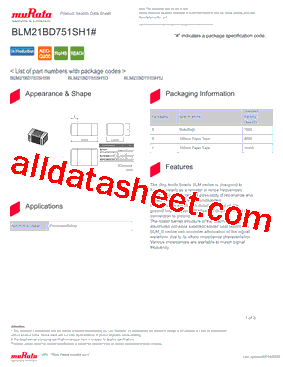 BLM21BD751SH1D型号图片