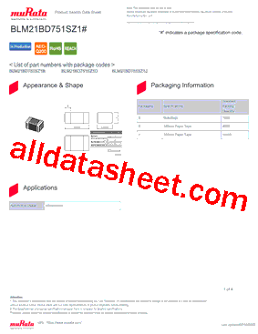 BLM21BD751SZ1D型号图片