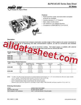 BLP55-1005G型号图片