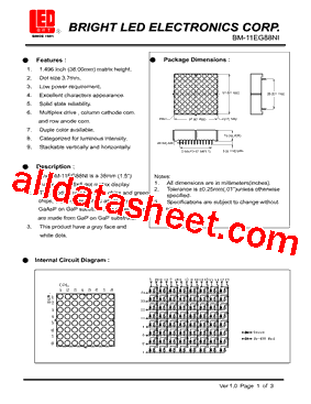 BM-11EG88NI型号图片