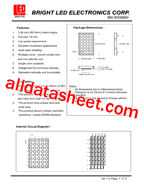 BM-30258MD型号图片