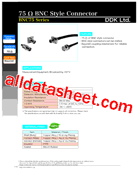 BNC75-R-A-CF型号图片