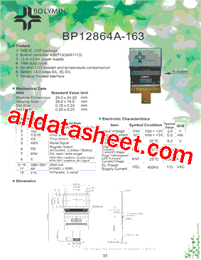 BP12864A-163型号图片