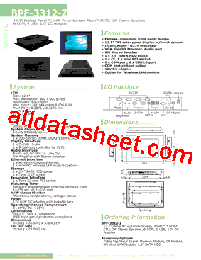 BPF-3312-Z型号图片