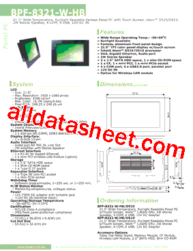 BPF-8321-W-HBD510型号图片