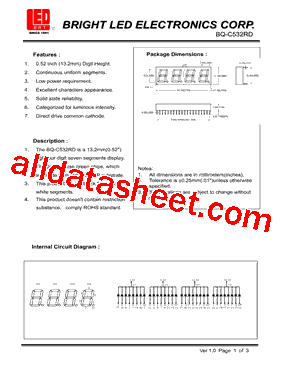 BQ-C532RD型号图片