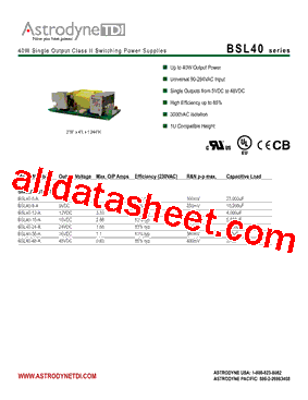 BSL40-36-A型号图片