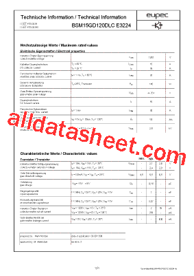 BSM15GD120DLCE3224型号图片
