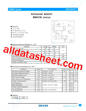 BSS138-3型号图片