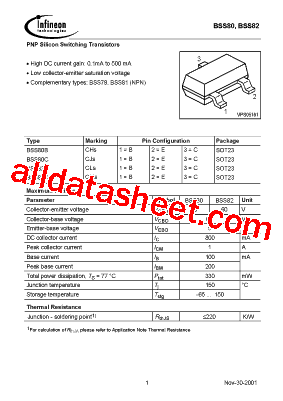 BSS82C型号图片