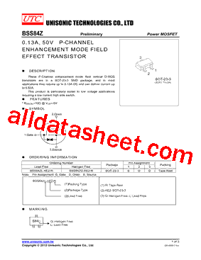 BSS84ZG-AE2-R型号图片