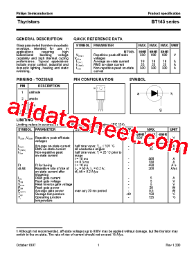 BT145-500R型号图片