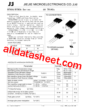 BTA06-400GZRG型号图片