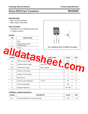 BU426AF型号图片