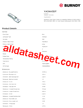 BURNDY_YA34A3DT型号图片