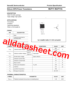 BUT11A型号图片