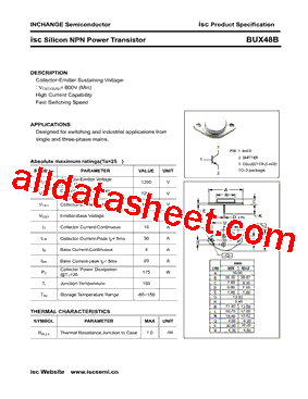 BUX48B型号图片