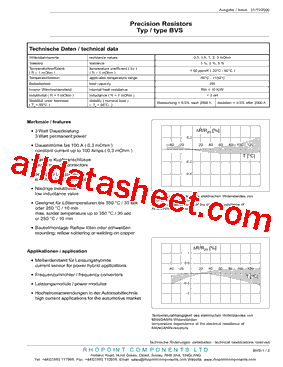 BVS-A-R002型号图片