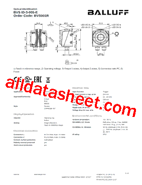 BVS001R型号图片