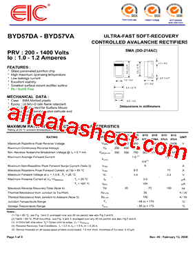 BYD57UA型号图片