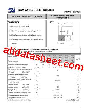 BYP35A2型号图片