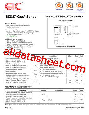 BZD27-C100A型号图片