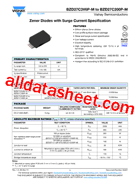 BZD27C18P-M型号图片