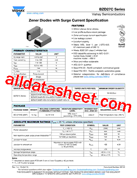 BZD27C3V9P型号图片