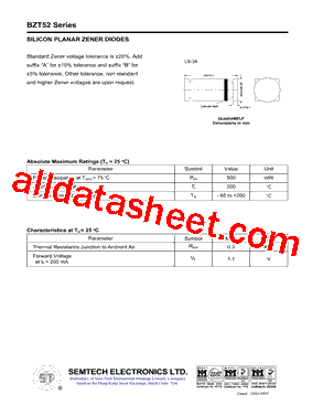 BZT5270型号图片