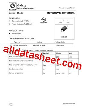 BZT52B47L型号图片