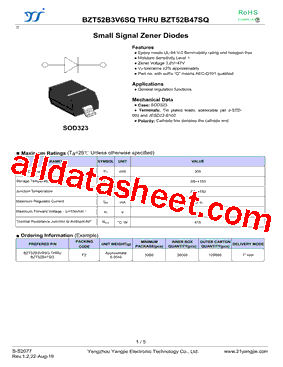 BZT52B8V2SQ型号图片